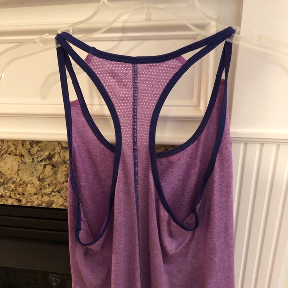Purple workout top - Picture 2 of 3